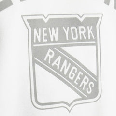 NHL New York Rangers Todd Snyder by Fanatics Relaxed Canadian Fleece Crew - White