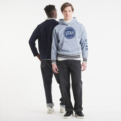 NHL Utah Mammoth Todd Snyder by Fanatics Relaxed Canadian Fleece Hoodie - Gray