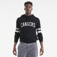 NHL Vancouver Canucks Todd Snyder by Fanatics Cashmere Hooded Sweater - Black