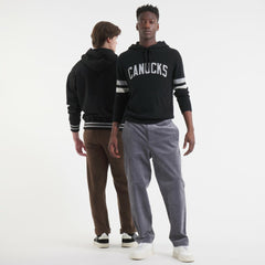 NHL Vancouver Canucks Todd Snyder by Fanatics Cashmere Hooded Sweater - Black