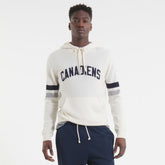 NHL Montreal Canadiens Todd Snyder by Fanatics Cashmere Hooded Sweater - Oatmeal