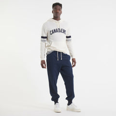 NHL Montreal Canadiens Todd Snyder by Fanatics Cashmere Hooded Sweater - Oatmeal