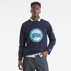 NHL Utah Mammoth Todd Snyder by Fanatics Heavyweight Football Jersey - Navy