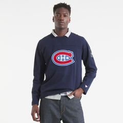 NHL Montreal Canadiens Todd Snyder by Fanatics Heavyweight Football Jersey - Navy