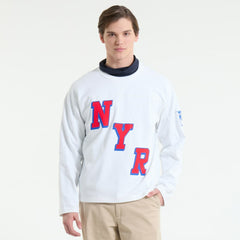 NHL New York Rangers Todd Snyder by Fanatics Heavyweight Football Jersey - White