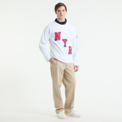 NHL New York Rangers Todd Snyder by Fanatics Heavyweight Football Jersey - White