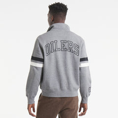 NHL Edmonton Oilers Todd Snyder by Fanatics Full-Zip Fleece - Dark Heather Gray