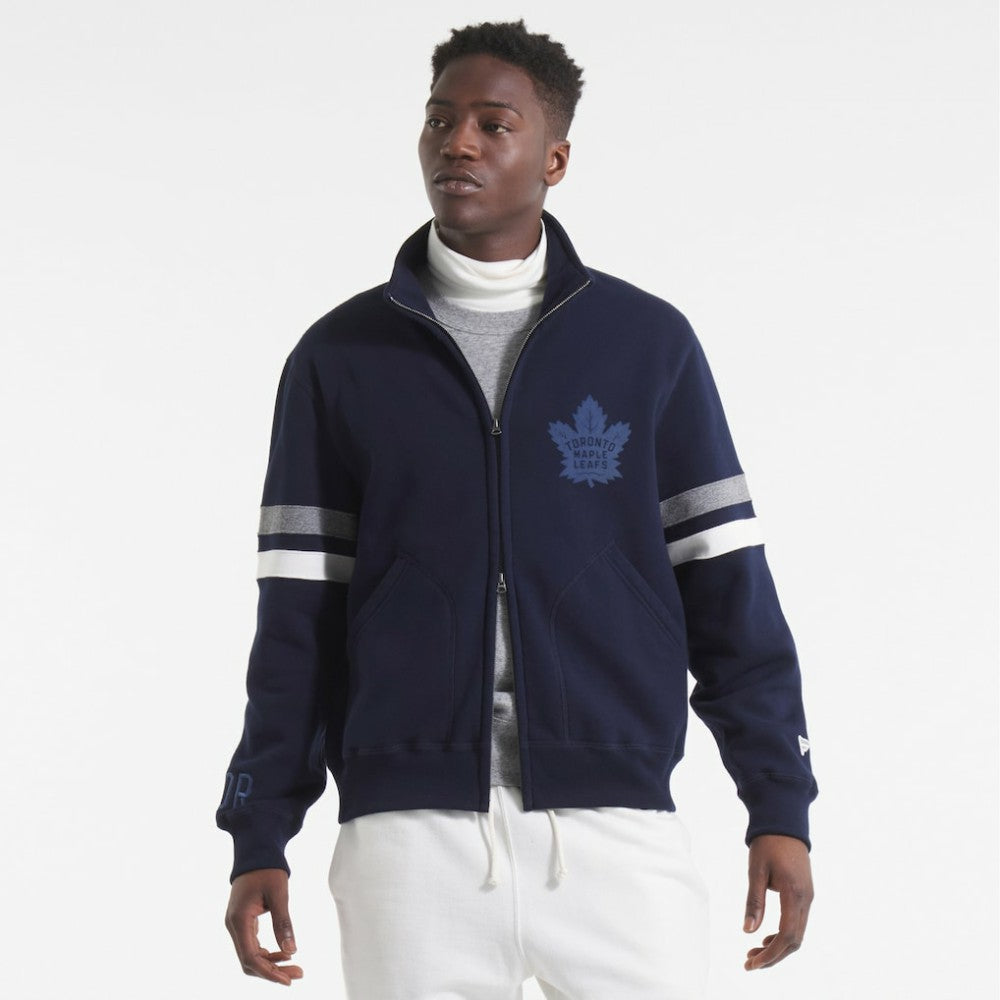 NHL Toronto Maple Leafs Todd Snyder by Fanatics Full-Zip Fleece - Navy
