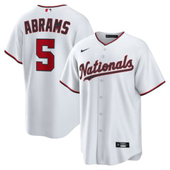 MLB CJ Abrams Washington Nationals Nike Home Replica Jersey - White