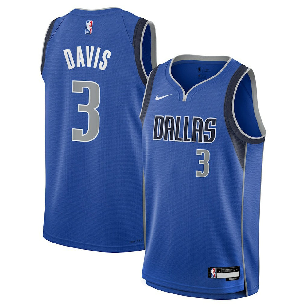 NBA Anthony Davis Dallas Mavericks Youth Swingman Jersey sale - Icon Editi- Blue
