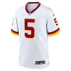 NFL Jayden Daniels Washington Commanders Game Super Bowl Era Jersey - White