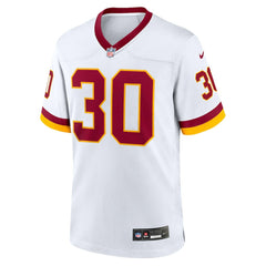 NFL Austin Ekeler Washington Commanders Game Super Bowl Era Jersey - White