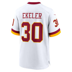 NFL Austin Ekeler Washington Commanders Game Super Bowl Era Jersey - White