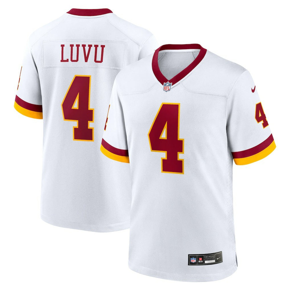 NFL Frankie Luvu Washington Commanders Game Super Bowl Era Jersey - White