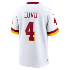 NFL Frankie Luvu Washington Commanders Game Super Bowl Era Jersey - White