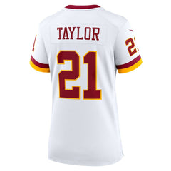 NFL Sean Taylor Washington Commanders Women's Game Super Bowl Era Jersey - White
