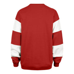 NHL New Jersey Devils '47 Women's Eephus Barred Pullover Sweatshirt - Red