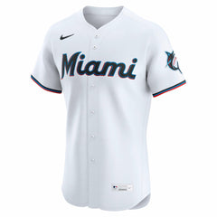 MLB Sandy Alcantara Miami Marlins Nike Home Elite Jersey - White
