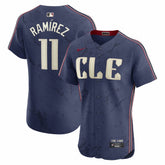 MLB Jos¨¦ Ram¨ªrez Cleveland Guardians Nike City Connect Elite Jersey - Navy