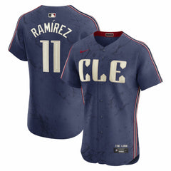 MLB Jos¨¦ Ram¨ªrez Cleveland Guardians Nike City Connect Elite Jersey - Navy