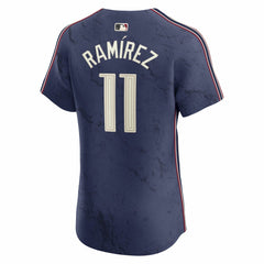 MLB Jos¨¦ Ram¨ªrez Cleveland Guardians Nike City Connect Elite Jersey - Navy
