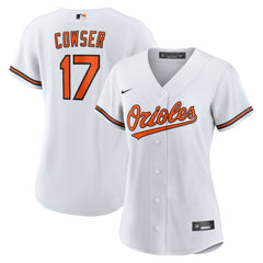 MLB Colton Cowser Baltimore Orioles Nike Women's Home Replica Jersey - White