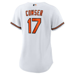 MLB Colton Cowser Baltimore Orioles Nike Women's Home Replica Jersey - White