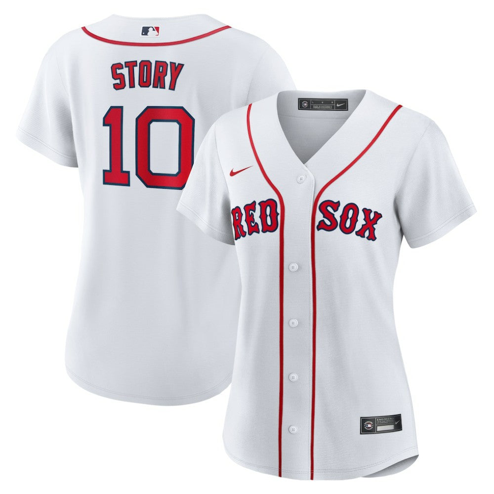 MLB Trevor Story Boston Red Sox Nike Women's Home Replica Jersey - White