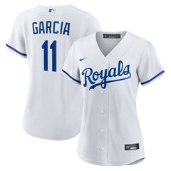 MLB Maikel Garcia Kansas City Royals Nike Women's Home Replica Jersey - White
