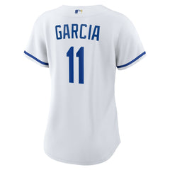 MLB Maikel Garcia Kansas City Royals Nike Women's Home Replica Jersey - White
