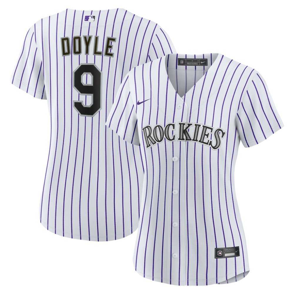 MLB Brenton Doyle Colorado Rockies Nike Women's Home Replica Jersey - White