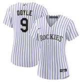 MLB Brenton Doyle Colorado Rockies Nike Women's Home Replica Jersey - White