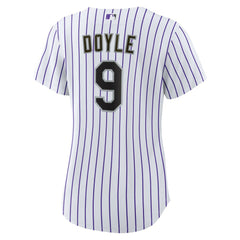 MLB Brenton Doyle Colorado Rockies Nike Women's Home Replica Jersey - White