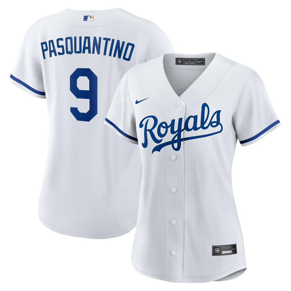 MLB Vinnie Pasquantino Kansas City Royals Nike Women's Home Replica Jersey - White