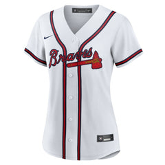 MLB Reynaldo Lopez Atlanta Braves Nike Women's Home Replica Jersey - White