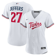 MLB Ryan Jeffers Minnesota Twins Nike Women's Home Replica Jersey - White