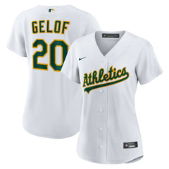 MLB Zack Gelof Athletics Nike Women's Home Replica Jersey - White