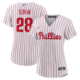 MLB Alec Bohm Philadelphia Phillies Nike Women's Home Replica Jersey - White