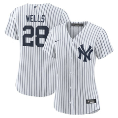 MLB Austin Wells New York Yankees Nike Women's Home Replica Jersey - White