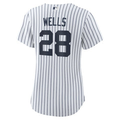 MLB Austin Wells New York Yankees Nike Women's Home Replica Jersey - White