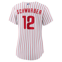 MLB Kyle Schwarber Philadelphia Phillies Nike Women's Home Replica Jersey - White
