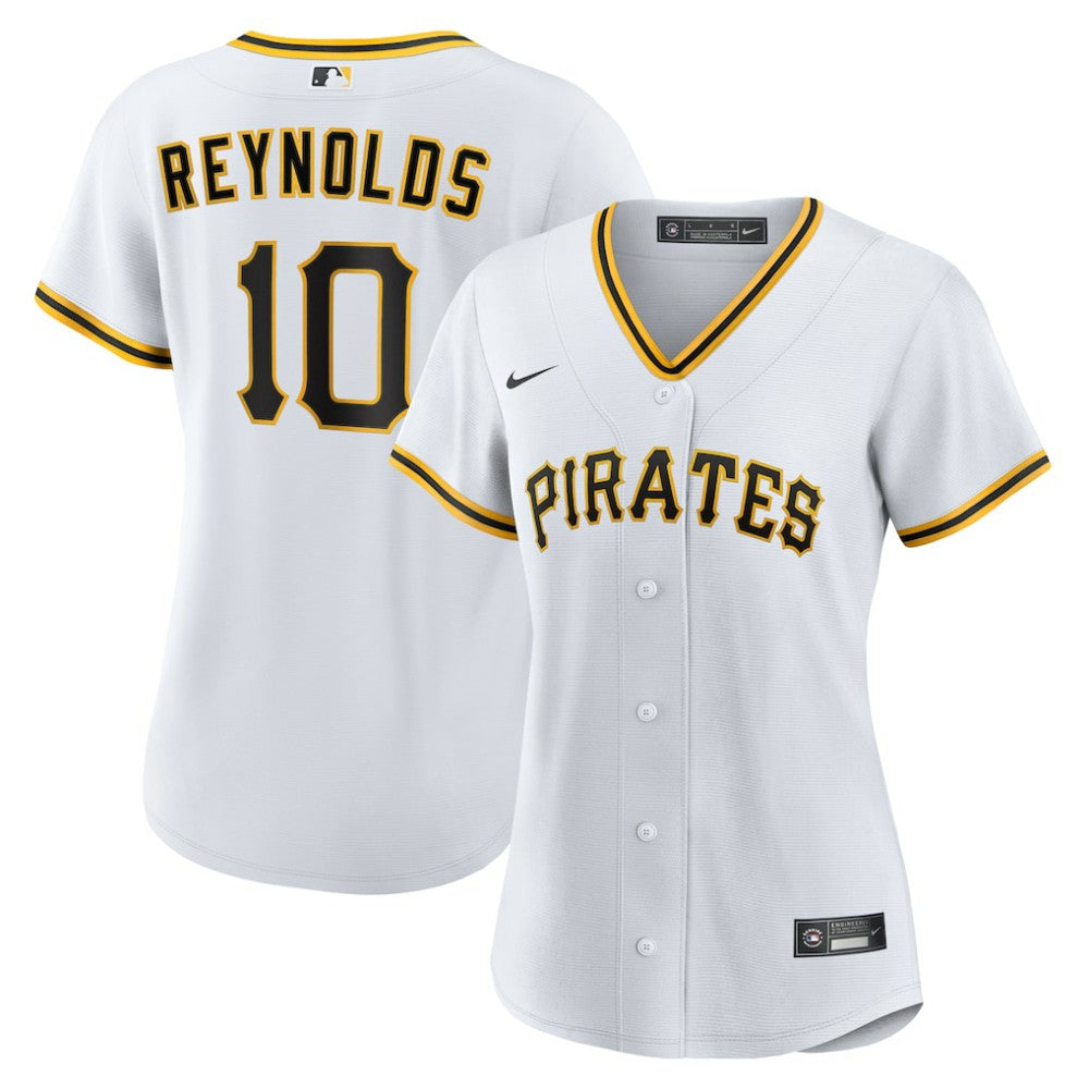 MLB Bryan Reynolds Pittsburgh Pirates Nike Women's Home Replica Jersey - White