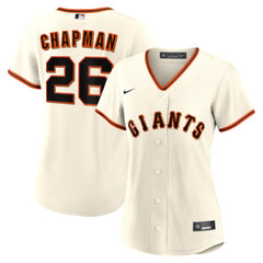 MLB Matt Chapman San Francisco Giants Nike Women's Home Replica Jersey - Cream