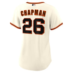 MLB Matt Chapman San Francisco Giants Nike Women's Home Replica Jersey - Cream