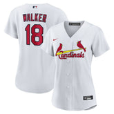 MLB Jordan Walker St. Louis Cardinals Nike Women's Home Replica Jersey - White