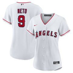 MLB Zach Neto Los Angeles Angels Nike Women's Home Replica Jersey - White