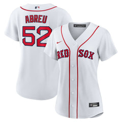 MLB Wilyer Abreu Boston Red Sox Nike Women's Home Replica Jersey - White