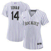 Ezequiel Tovar Colorado Rockies Nike Women's Home Replica Jersey - White Jerseys