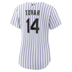MLB Ezequiel Tovar Colorado Rockies Nike Women's Home Replica Jersey - White