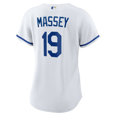 MLB Michael Massey Kansas City Royals Nike Women's Home Replica Jersey - White